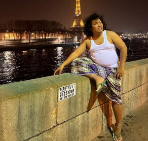 Marshel Widianto di Paris (Foto: IG Marshel Widianto)